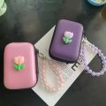 Cartoon Mini Storage bags cute For airpods Headphone Storage Case for iPhone USB Cable Earphone Earbud Accessories Storage Bag. 