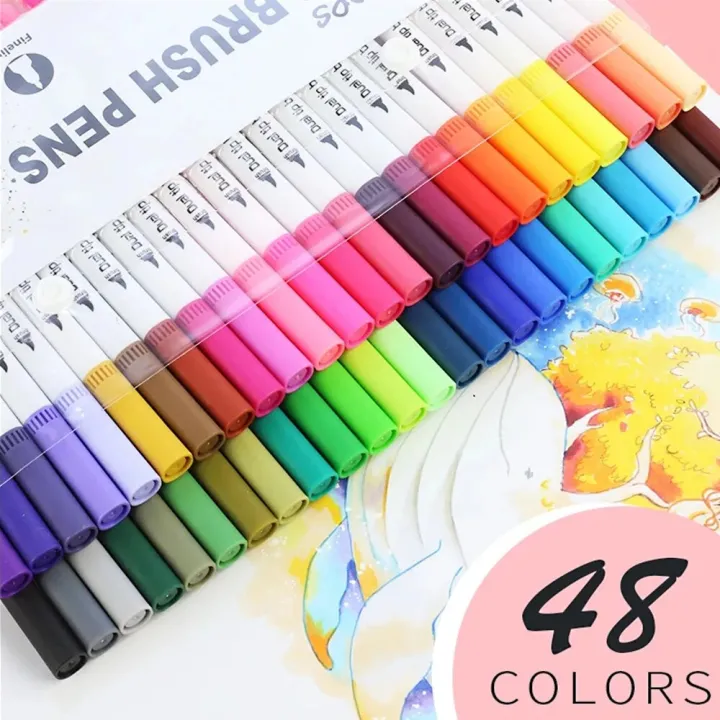 12-100%20PCS%20Colored%20Art%20Marker%20Sketching%20Manga%20Markers%20Drawing%20Set%20Double%20head%20Watercolor%20Paint%20Brush%20Pen%20Supplies%20Stationery%20-%20Image%206