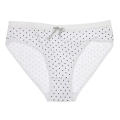 Dot Printed Women's Briefs Cotton Comfortable Mid-waist Plus Size Briefs Women's Cotton Underwear Bow Polka. 