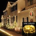 Fairy Decorative Light 100 Led- Golden, Weeding Festival Party 33 Feets water proof Led Light..