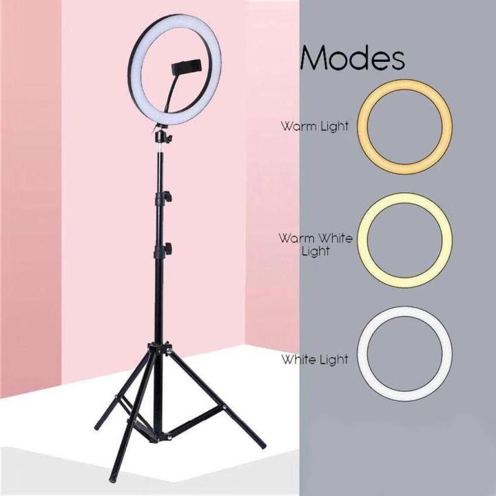 10 inch Ring Light Tripod Stand Studio SET for Youtuber/Facebook