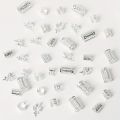 40PCS Hair Accessories Metal Cuff Clips Mixed Hair Rings Set Hair Braiding and Dreadlocks Beads DIY Charm Hair Braid Tubes Decor. 