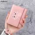 Women Wallet Fashion Cute Cat Money Bag. 