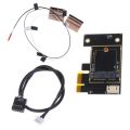 Wireless Wifi Network Card PCI-E 1X to for M.2 NGFF Desktop WI-FI Adapter for AX200 9260AC 8260AC 7265AC 7260AC BCM94350. 