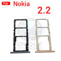 Nokia 2.2 Sim Tray Micro SD Card Slot with Sim Ejector Pin Replacement Parts. 