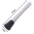 Muddler Cocktail Head DIY Stainless Steel Bar Mixer Cocktail Drink Kitchen Tool Layor. 