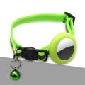 Kitten Collar Anti-Lost  and Safety Buckle Adjustable Belt Airtag Pet Collar Reflective Nylon. 