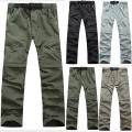 Hiking Pants Adjustable Waist Lightweight Zip-Off Convertible Trousers Water-Resistant Stretch Men's Outdoor Pants for.