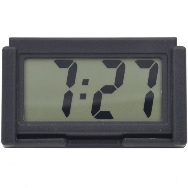 TGRYTYT Car Interior LCD Screen Dashboard Calendar Mini Digital Clock Table Clock