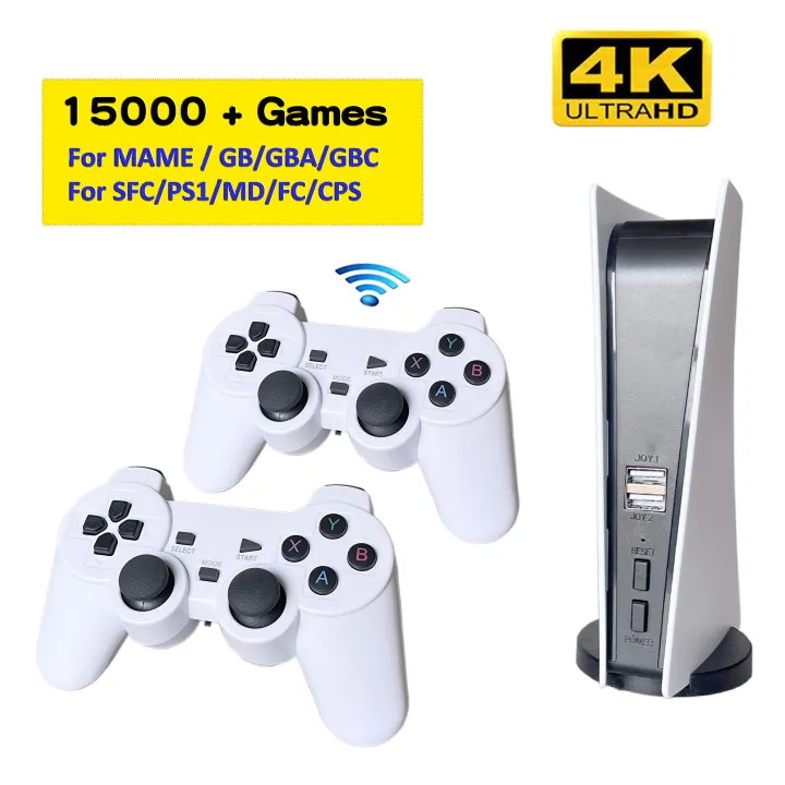 Video%20Game%20Console%2064G%20Built-in%2015000%20Games%20Retro%20Game%20Console%20Wireless%20Controller%20Game%20Stick%20For%20PS1/GBA/SFC/MAME%20Kid%20Xmas%20Gift%20-%20Image%202
