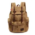 Fashion Men's Backpack Vintage Canvas Backpack School Bag Men's Travel Bags Large Capacity Travel Laptop Retro Bag Dropshipping. 