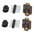 2X VL53L1X Ranging Flight Time Sensor Module 3V-5V Distance 400cm Measurement Extension Board Module for Arduino.