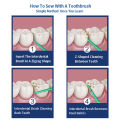 New 150Pc/et ilicone Interdental Bruhe uper oft Dental Cleaning Bruh Creek.