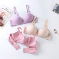 Plus Size 36 38 40 42 44 B C Cup Women Wire Free Bras Woman Lingerie Push Up Underwear Flower Print Lingerie Femmale. 