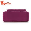 Yogodlns Oxford Waterproof Shoulder Bag Women Casual Crossbody Bag Multifunction Shopping Handbag Large Capacity Messenger Bag.