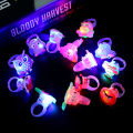 5Pcs Luminous Rings LED Diamond Flashing Finger Ring Children Boys Girls Rave Party Glowing Rings Glow In The Dark Toy Gifts. 