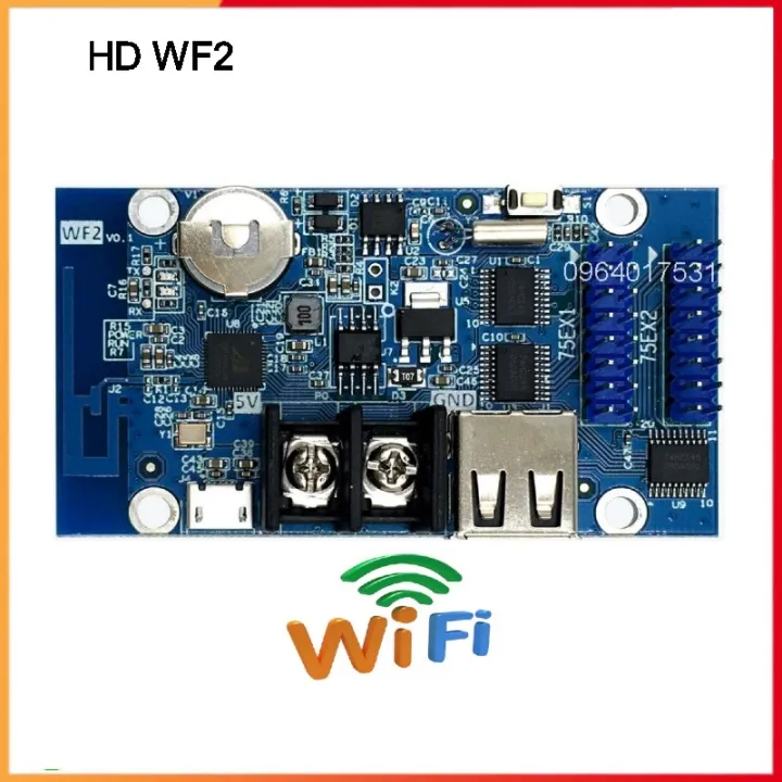 HD-WF2%20Wi-Fi%20+%20USB%20Asynchronous%20Full%20color%20led%20control%20card%20Android%20Apps%20Operated%202x%20Hub75%20Port%20768x64%20pixel%20for%20P3%20P5%20P6%20P10%20RGB%20LED%20Panel%20Equivalent%20HD-U60-75%20HD-U6A%20HD-W60-75%20-%20Image%205