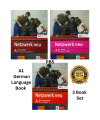 Netzwerk neu A1 German Language ( Kursbuch + Ubungsbuch + Glossar )  3 Book Set (Color Print). 