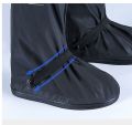 Professional Long Shoe Rain Cover Rain Boot Covers Waterproof Reusable Motorcycle Cycling Bike Knee Boots Shoes Cover. 