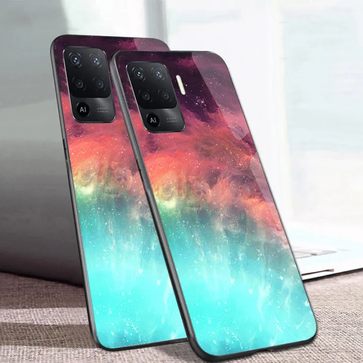 Vantime%20for%20OPPO%20F19%20Pro%20Case%20Starry%20Sky%20Phone%20Back%20Hard%20Glass%20Cover%20-%20Image%204