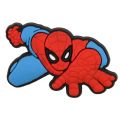 1Pcs Marvel SpiderMan DIY PVC Shoe Croc Buckle Accessories Cartoon Animals Shoes Decoration for Kids Croc Charms Kids Party Gift.