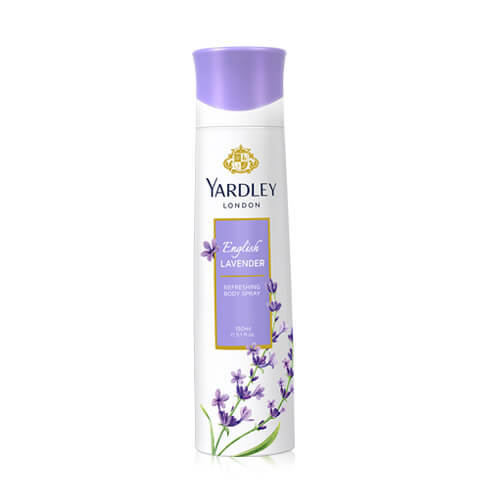 International European product Body spray Yardley London Lavender used for female - 150 ml