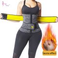 SEXYWG Waist Trainer Sauna Sweat Slimming Belt Modeling S for Women Weight Loss Body Shaper Workout Fitness Trimmer Cincher.