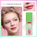 Aloe Vera Peach Honey Lip Gloss/ Mini Temperature Color Changing Lip Oil/ Lip Care Makeup Cosmetic/ Lasting Waterproof Moisturizing Aloe Vera Peach Honey Lip Gloss. 