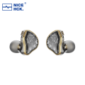 NiceHCK DB2 Wired Earbud IEM 1DD+1BA Hybrid Dual Driver HiFi Earphone With 0.78 2Pin Interface Warm Vocal Music In Ear Monitor.
