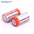 Doublepow CR123A 3V 450mAh Long Lasting Rechargeable Lithium Battery for Camera & Electronic Devices - 2 Pieces. 