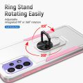 For Samsung Galaxy A33 5G Pioneer Armor Heavy Duty PC + TPU Phone Case with Holder.