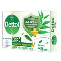 Dettol Soap Neem with Pure Neem Oil Bathing Shower Bar 75g. 