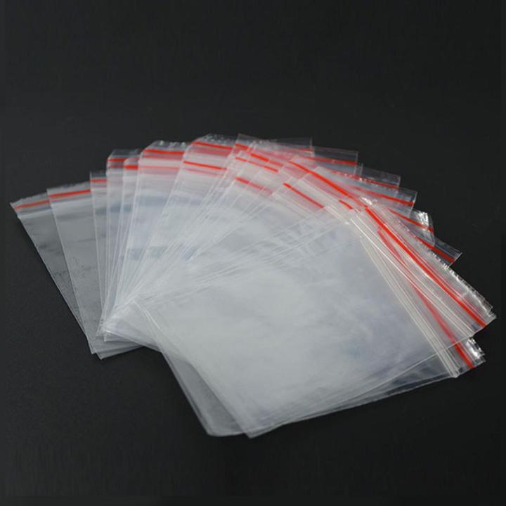 4x5 inch Zip Lock Plastic Packet - 100 pcs pack