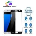 Samsung Galaxy S7 Tempered Glass Screen Protector 6D/9D/11D - Black. 