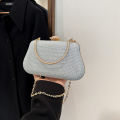 Luxury High Design Women Evening Bag Brand Party Banquet Glitter Bag For Ladies Wedding Clutch Handbag Shoulder Bag Chain Bolsas. 