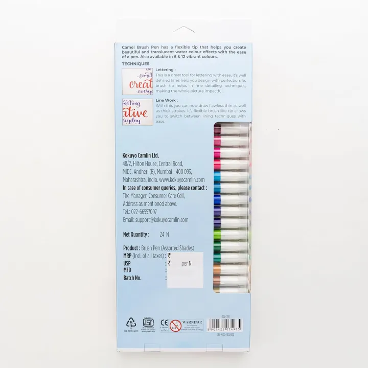 Camel%20Camlin%20Premium%20Brush%20Pen%20Set%2026%20Pcs%20Multicolor%20for%20Professional%20Artists,%20Students%20and%20Kids%20-%20Image%202