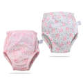 Yinxiu Li 2-pack pure cotton washable training learning 6-layer gauze diaper pants, baby supplies.