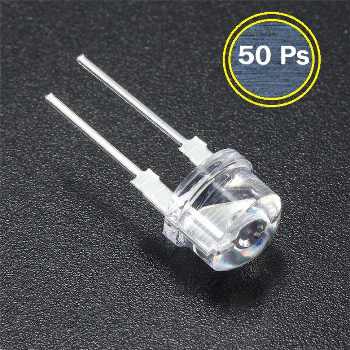 8mm%20LED%20Water%20Clear%20Light%20Emitting%20Diodes%20Lamp%2050ps%20-%20Image%202