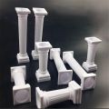 16Pcs White Small+Large Plastic Cake Pillars,Wedding Cake Pillars Stand,Fondant Cake Support Mold. 