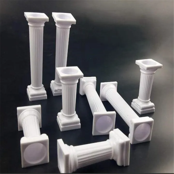 16Pcs%20White%20Small+Large%20Plastic%20Cake%20Pillars,Wedding%20Cake%20Pillars%20Stand,Fondant%20Cake%20Support%20Mold%20-%20Image%207