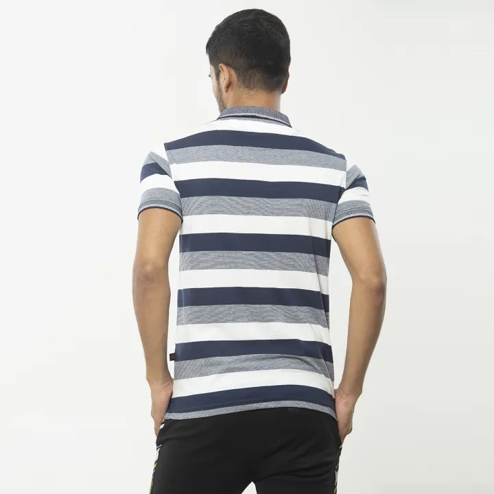 Mens%20Casual%20Half%20Sleeve%20Check%20Polo%20Shirt%20For%20Man%20-%20Image%204