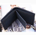 Menbense Classic Men's matte short capacious fashionable retro wallet for men. 