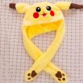 【Toy life hall】Cimiva Moving Rabbit Ears Lovely Luminous/No Light Kids Plush Hand.