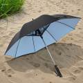 Umbrella with Fan Portable Compact Umbrella for Hiking Camping Outdoor.