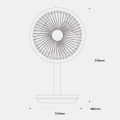 Xiaomi SOLOVE F5 Rechargeable Desktop Fan 4000mAh USB Portable Table Fan Silent Cooling Fan 3 Months Warranty. 