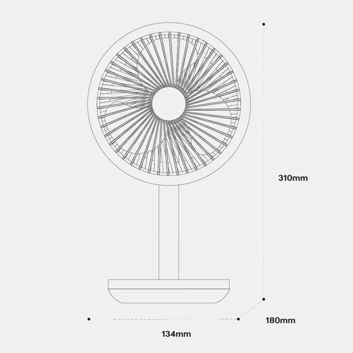 Xiaomi%20SOLOVE%20F5%20Rechargeable%20Desktop%20Fan%204000mAh%20USB%20Portable%20Table%20Fan%20Silent%20Cooling%20Fan%203%20Months%20Warranty%20-%20Image%209