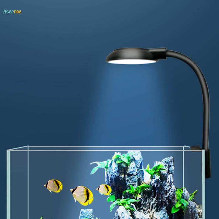Fish Tank Light Clip on Simple USB Freshwater LED Mini Aquarium Light Clip