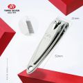 THREE SEVEN/777 Medium-size Nail Clippers Trimmers 14K Gold-plated H-Carbon Steel Pedicure Care Professional Nail Tools. 