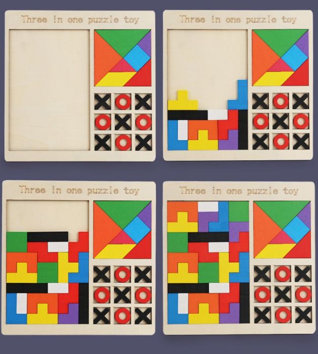 3%20In%201%20Wooden%20Jigsaw%20Block%20Puzzle%20Game%20With%20Tetris%20Tangram%20Tic%20Tac%20Toe%20-%20STEM%20Montessori%20Educational%20Gift%20for%20Kids%20-%20Early%20Learning%20Tangram%20Toy%20-%20Image%203