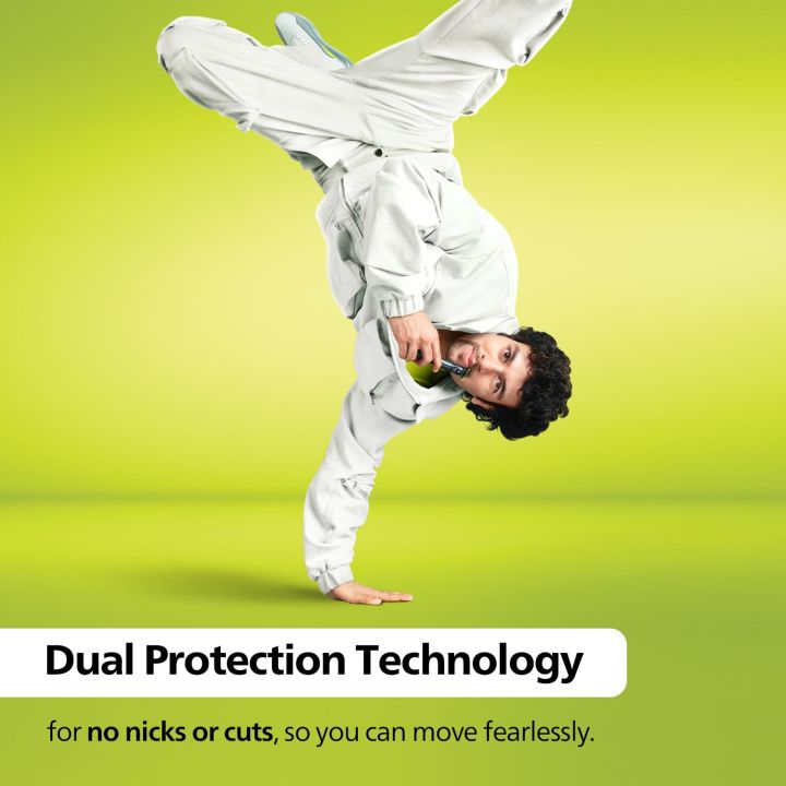 Philips%20QP1424/10%20OneBlade%20Hybrid%20Trimmer%20&%20Shaver%20with%20Dual%20Protection%20Technology%20-%20Image%208